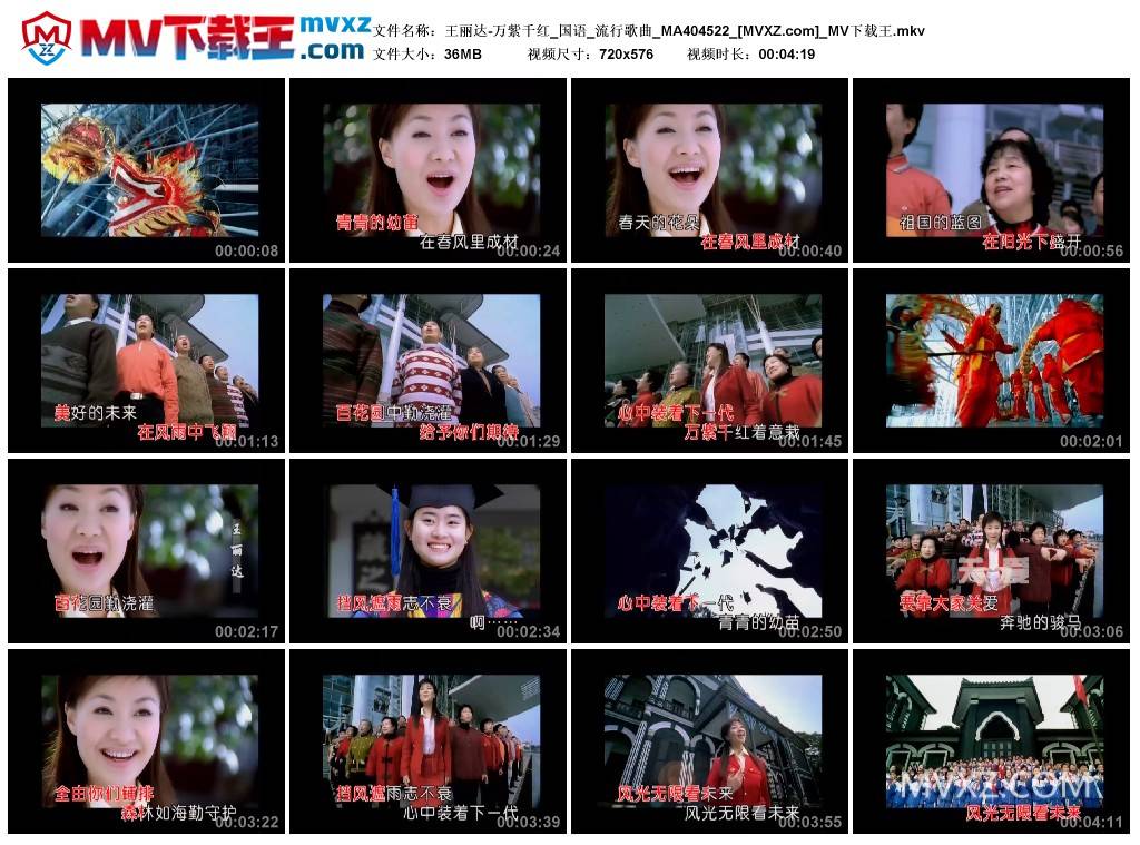 王丽达-万紫千红_国语_流行歌曲_MA404522